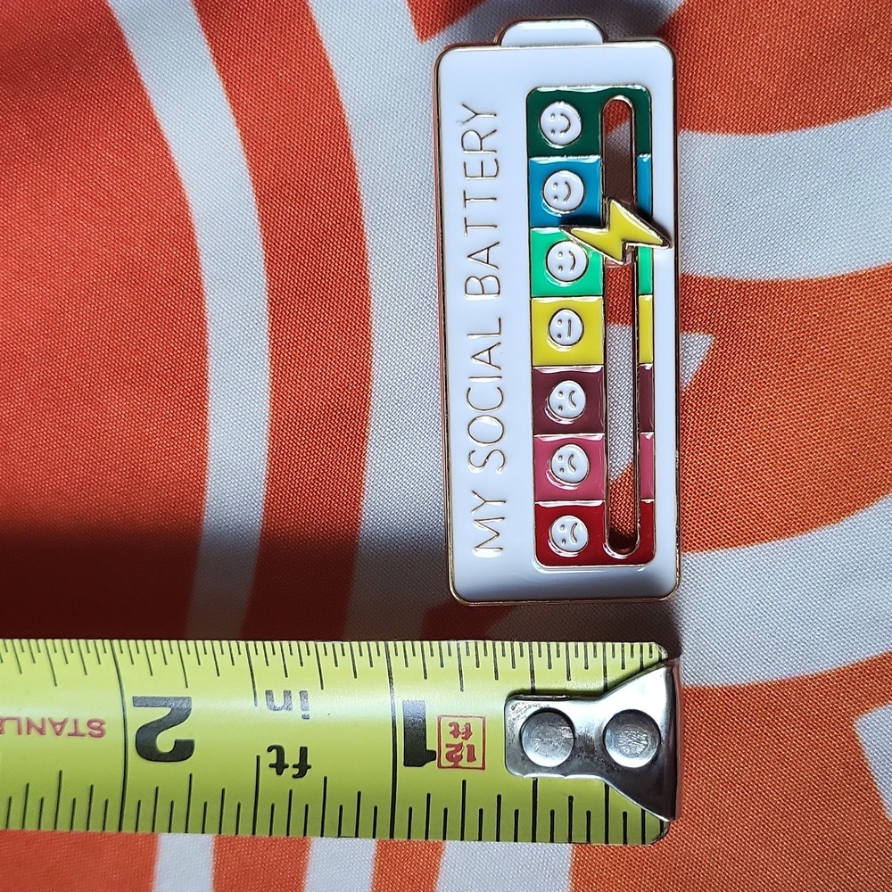 FOR @rlasica90 Bundle For Both Brand New My Social Battery Pin - Picture 7 of 7